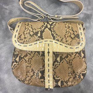 Couture Donald J. Pliner Python Snakeskin Bag
